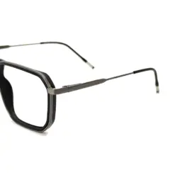 Black Street Style Eyeglasses at chashma