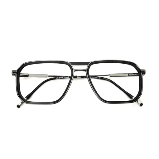 Black Street Style Eyeglasses at chashma