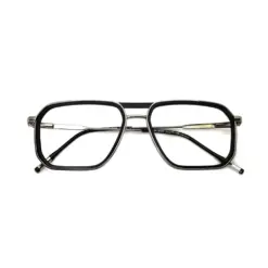 Black Street Style Eyeglasses at chashma