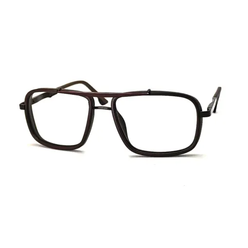Coffee Brown Bold Eyeglasses at chashmah