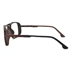Coffee Brown Bold Eyeglasses at chashmah