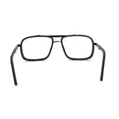 Coffee Brown Bold Eyeglasses at chashmah