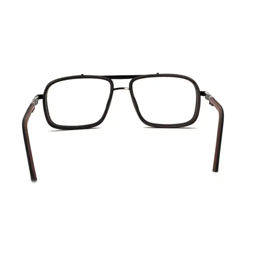 Coffee Brown Bold Eyeglasses at chashmah