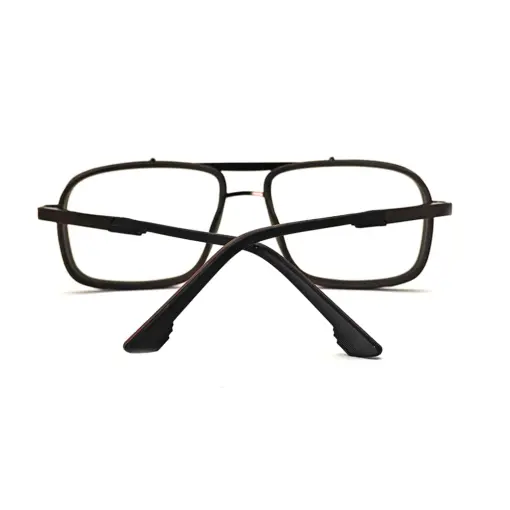 Coffee Brown Bold Eyeglasses at chashmah