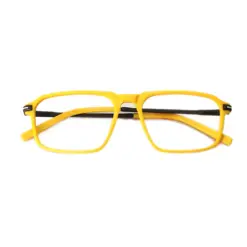 Electric Yellow Fashion Eyeglasses