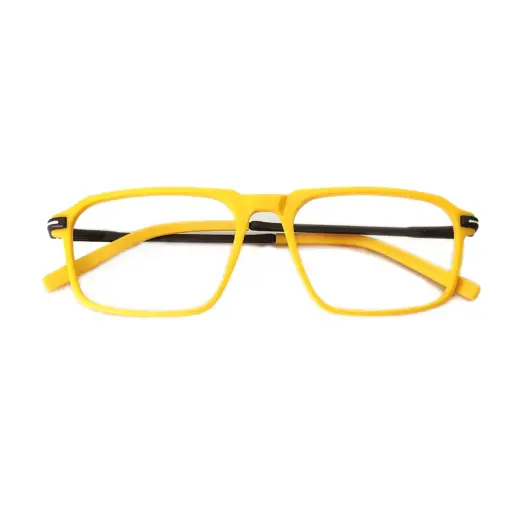 Electric Yellow Fashion Eyeglasses