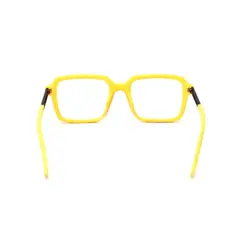 Electric Yellow Square Eyeglasses at chashmah
