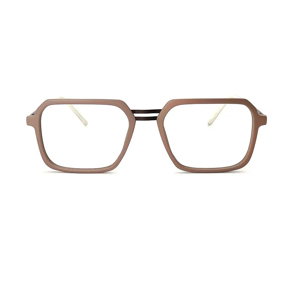 Fossil Cream Modern Eyeglasses at chashmah