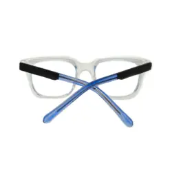 Glass Blue Classic Eyeglasses at chashma
