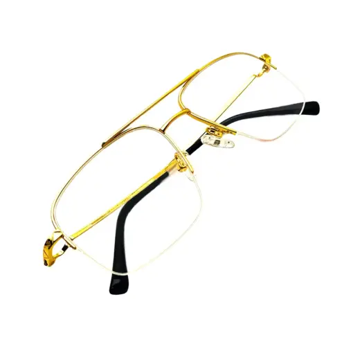 Golden Rich Turban Eyeglasses at chashmah