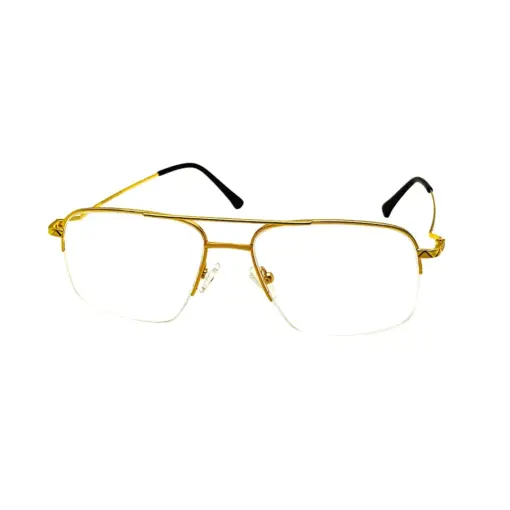 Golden Rich Turban Eyeglasses at chashmah