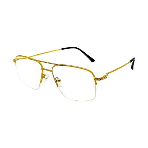 Golden Rich Turban Eyeglasses at chashmah