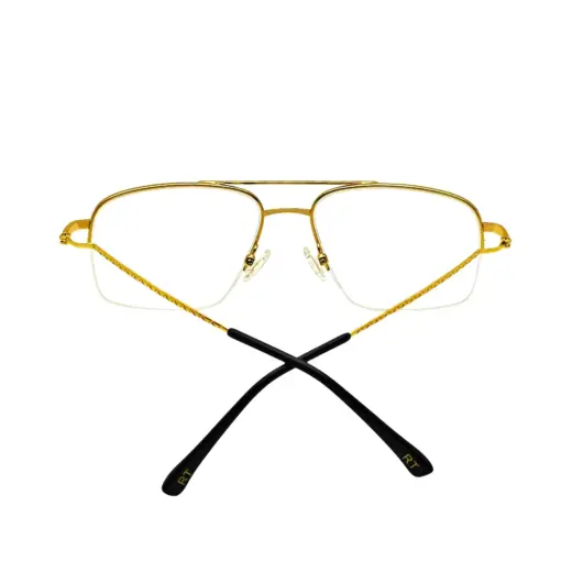 Golden Rich Turban Eyeglasses at chashmah