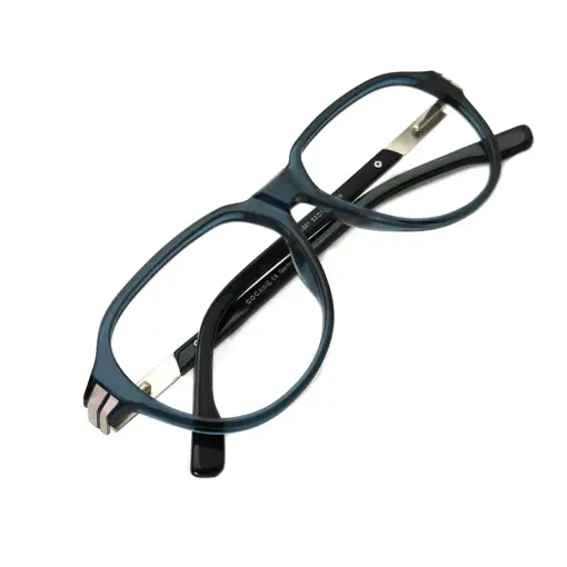 Green Retro Aviator Eyeglasses at chashmah