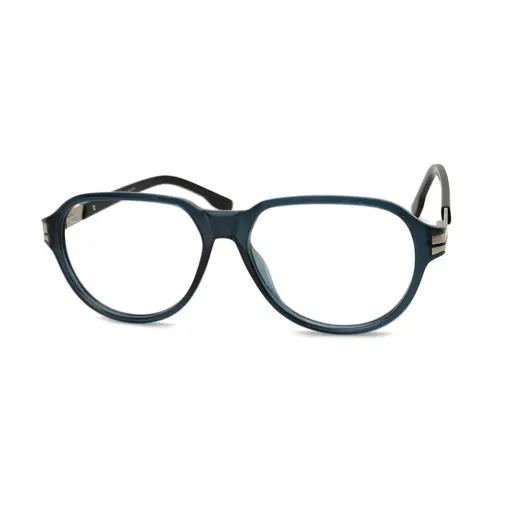 Green Retro Aviator Eyeglasses at chashmah