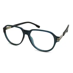 Green Retro Aviator Eyeglasses at chashmah