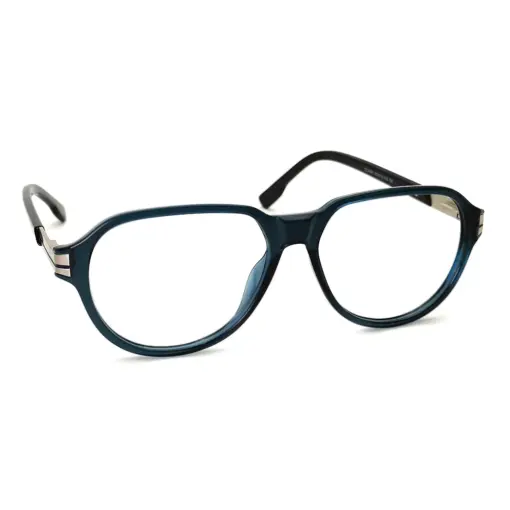 Green Retro Aviator Eyeglasses at chashmah