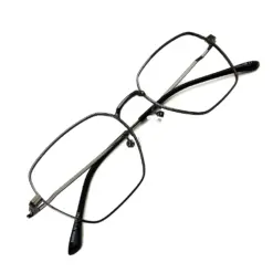 Gunmetal Square Turban Frame at chashma