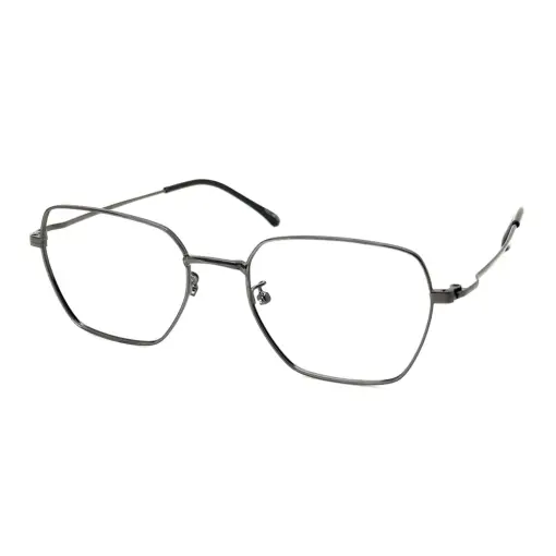 Gunmetal Square Turban Frame at chashma