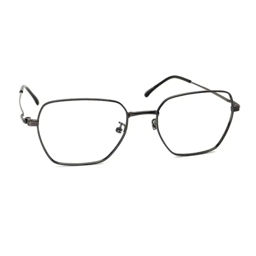 Gunmetal Square Turban Frame at chashma