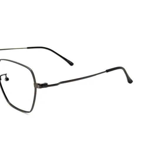 Gunmetal Square Turban Frame at chashma