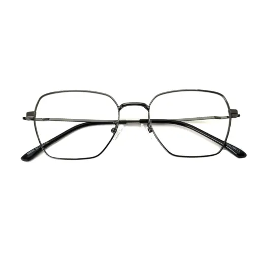 Gunmetal Square Turban Frame at chashma