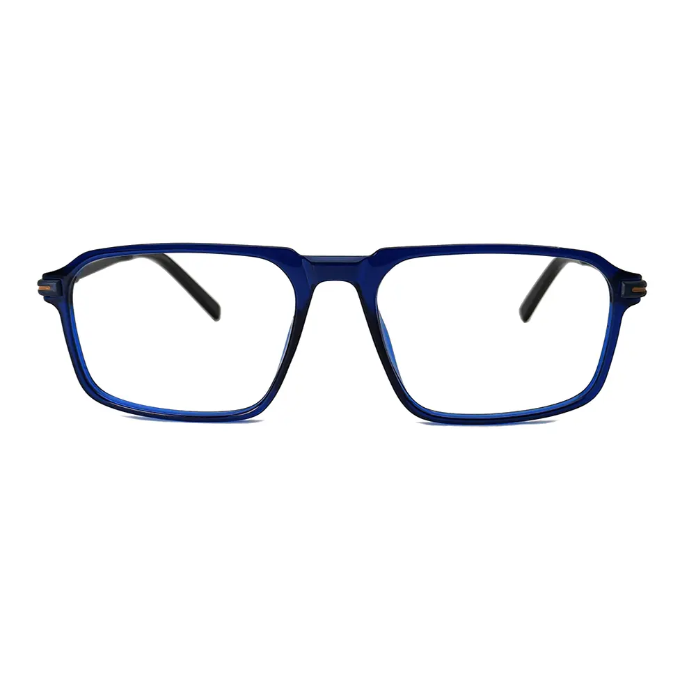 Navy Blue Fashion Eyeglasses at chashmah