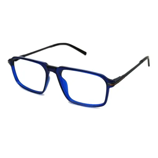 Navy Blue Fashion Eyeglasses at chashmah