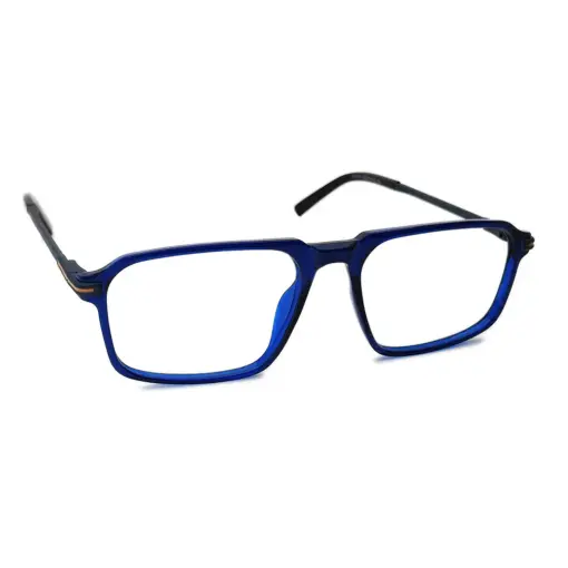 Navy Blue Fashion Eyeglasses at chashmah
