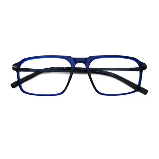 Navy Blue Fashion Eyeglasses at chashmah