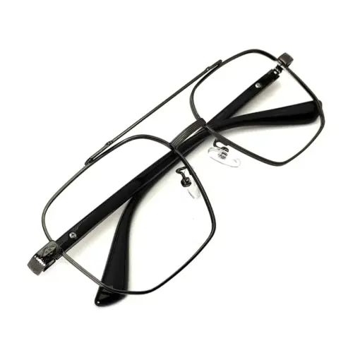 Oversized Black Bold Eyeglasses at chashmah