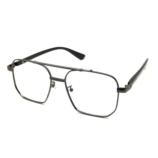 Oversized Black Bold Eyeglasses at chashmah