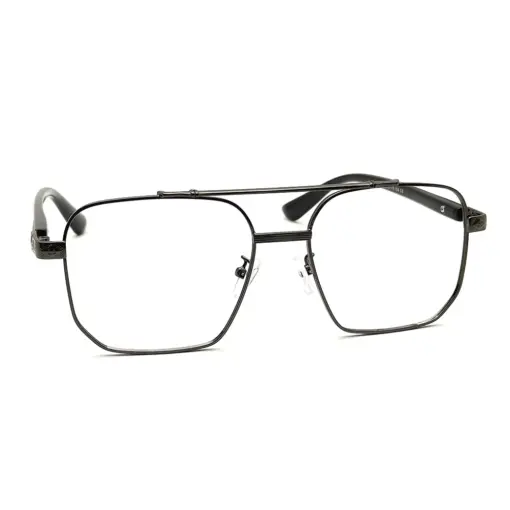 Oversized Black Bold Eyeglasses at chashmah