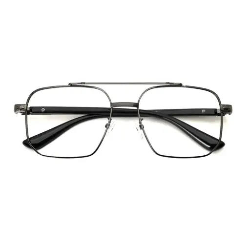 Oversized Black Bold Eyeglasses at chashmah