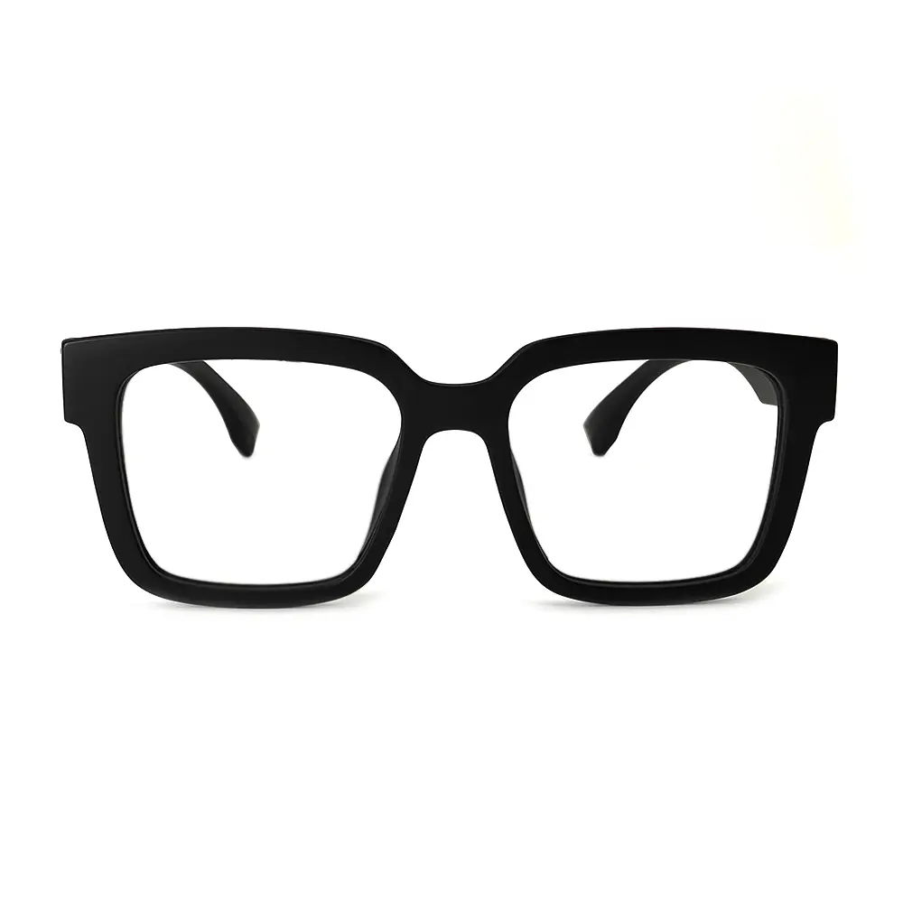 Oversized Black Bold Eyeglasses