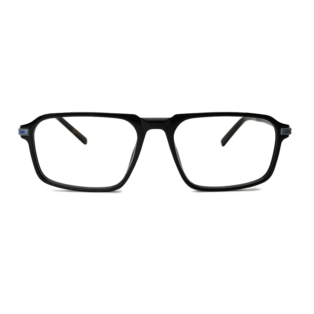 Premium Black Fashion Eyeglasses at chashmah