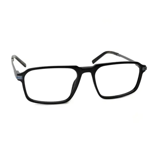 Premium Black Fashion Eyeglasses at chashmah