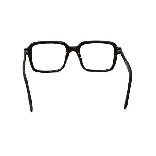 Premium Black Square Eyeglasses at chashmah