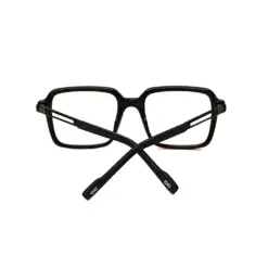 Premium Black Square Eyeglasses at chashmah