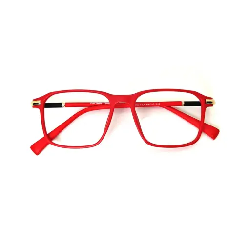 Red Fashion Eyeglasses at chashma