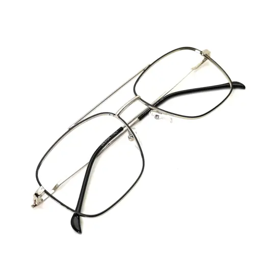 Silver Black Turban Aviator at chashma