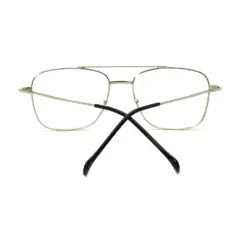 Silver Black Turban Aviator at chashma