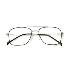 Silver Black Turban Aviator at chashma