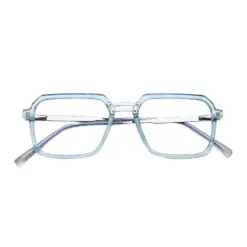 Sky Blue Modern Eyeglasses at chashmah