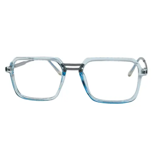Sky Blue Modern Eyeglasses at chashmah