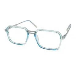 Sky Blue Modern Eyeglasses at chashmah