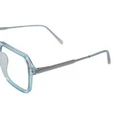 Sky Blue Modern Eyeglasses at chashmah