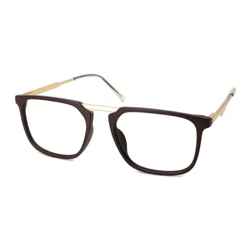 Wine Brown Fashion Eyeglasses