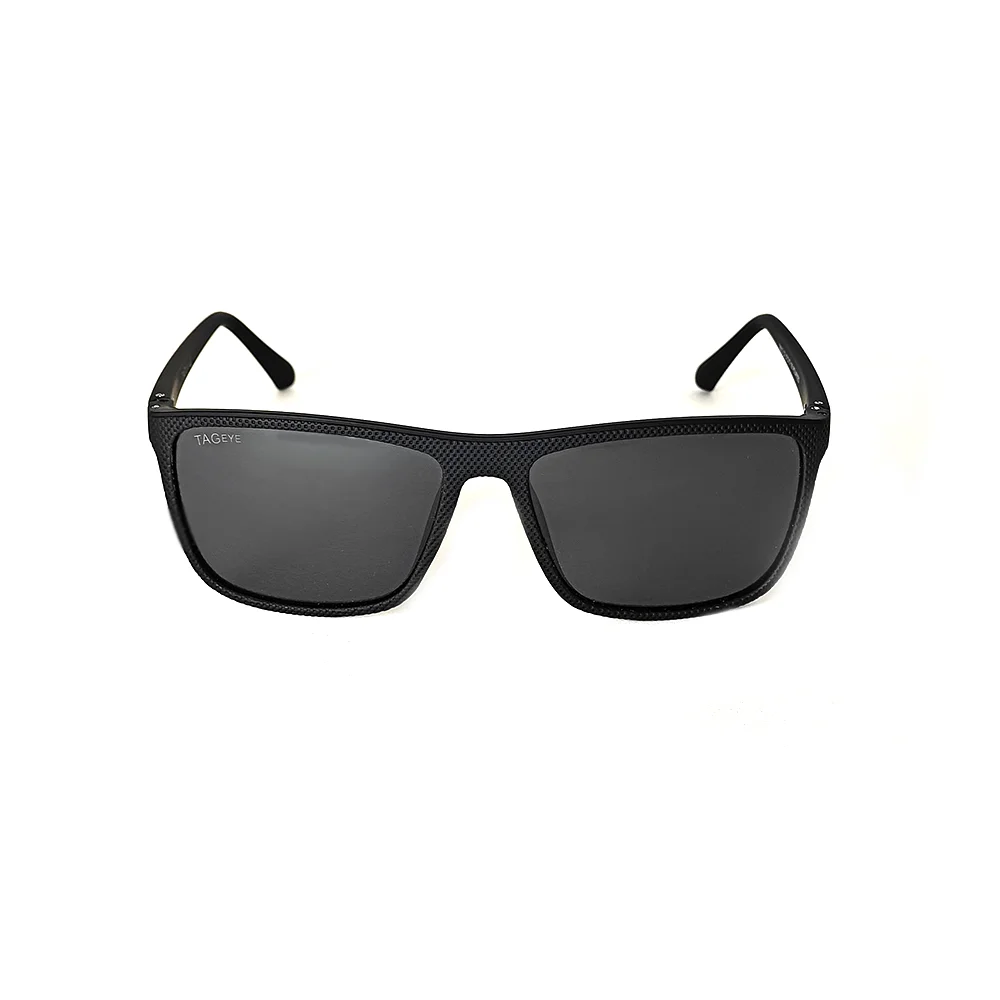 Black Blue Polarized Wayfarer Sunglasses at chashma