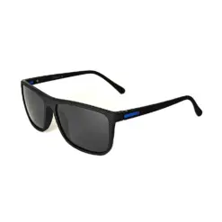 Black Blue Polarized Wayfarer Sunglasses at chashma